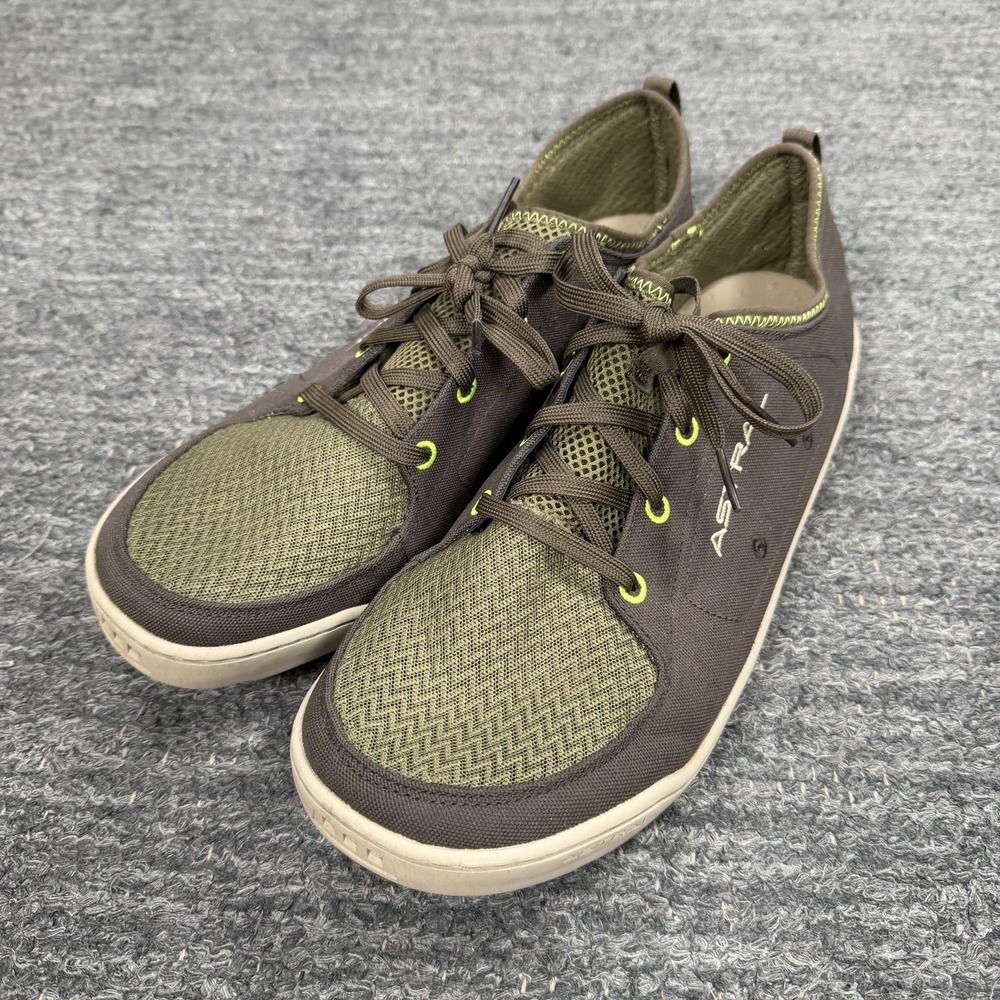 Astral Loyak All Weather Outdoor Shoes Men 12 Brown Olive Green Lace Up Sneakers
